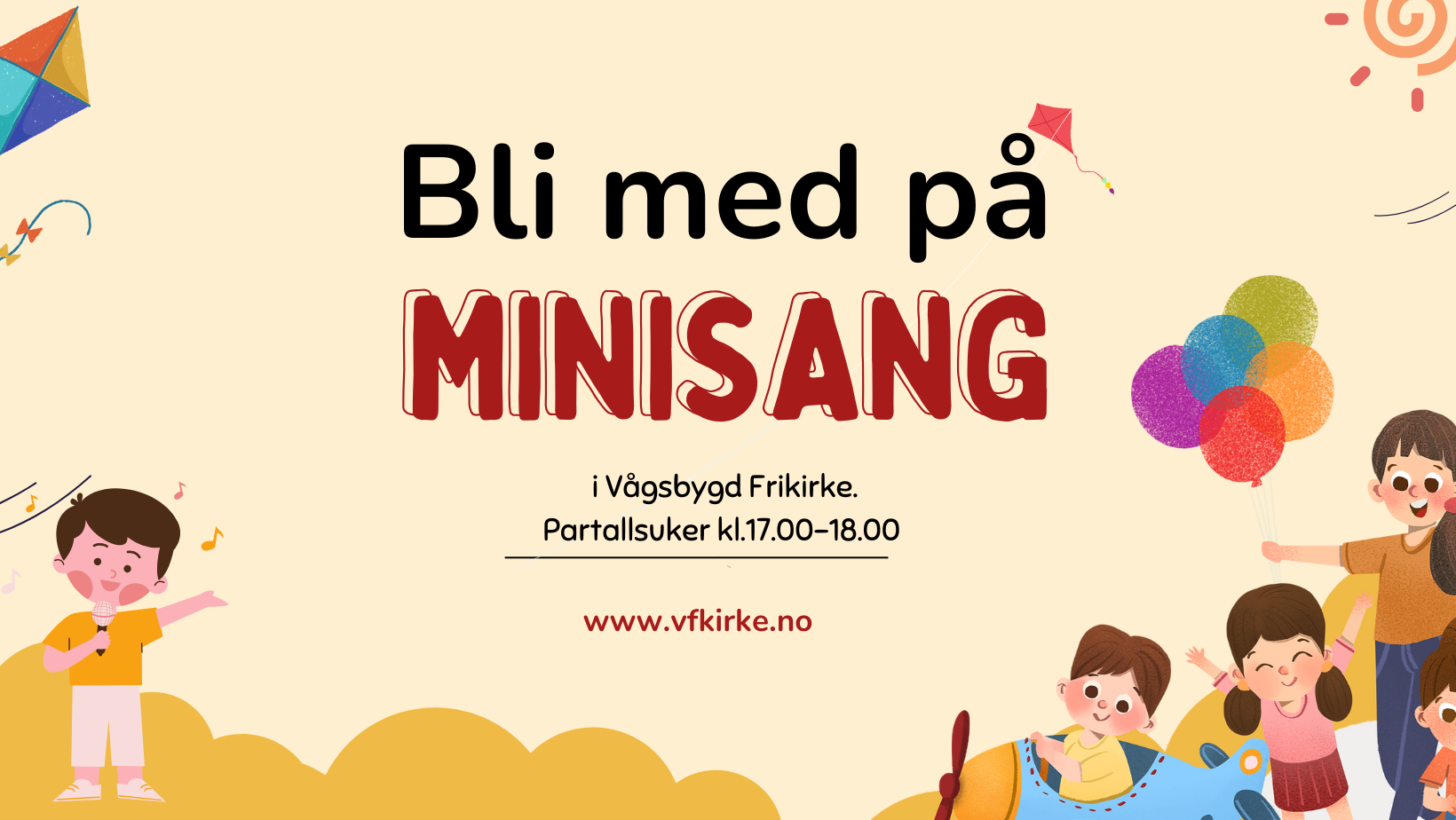 logo bilde Vågsbygd frikirke - minisang